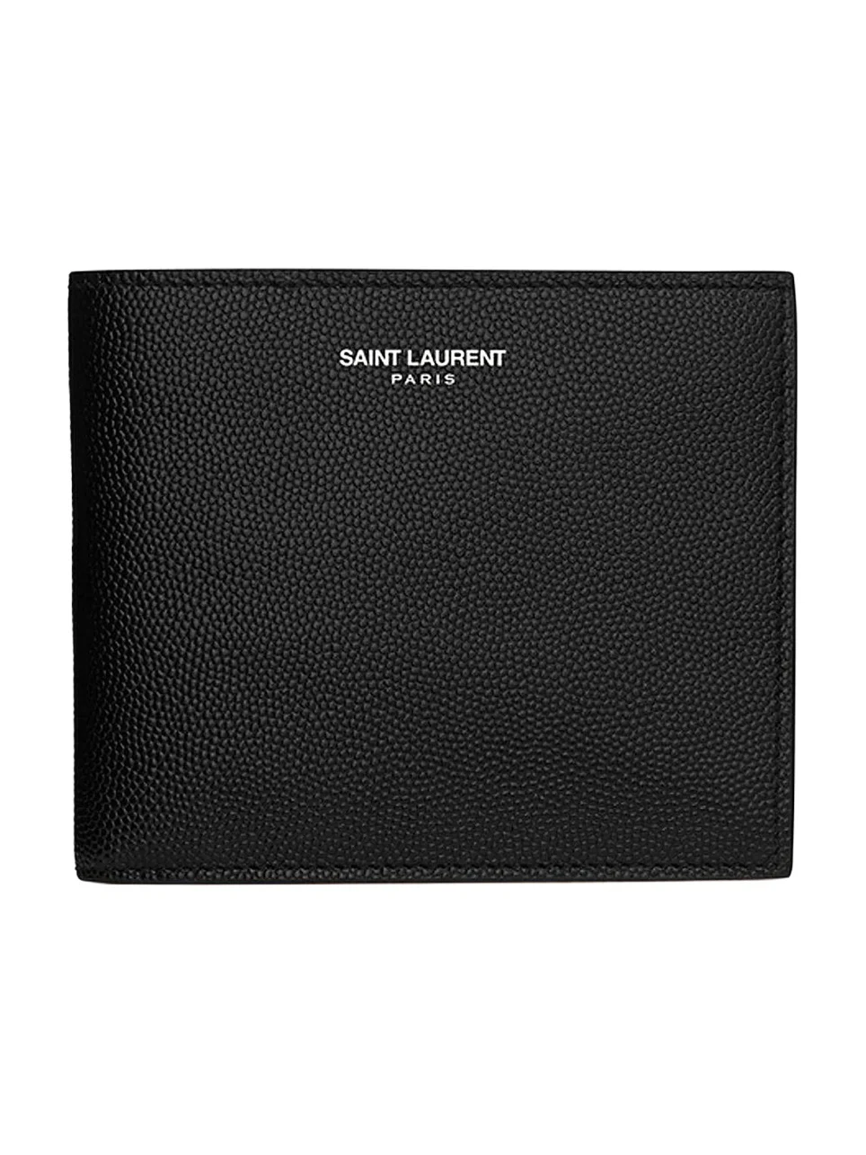 Men's East West Wallet In Grain De Poudre Embossed Leather