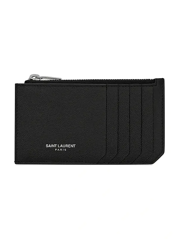 Women's Fragments Zipped Card Case