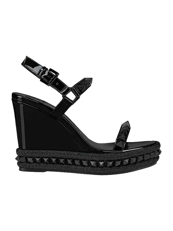 Women's Pyraclou 110MM Patent Leather Wedges