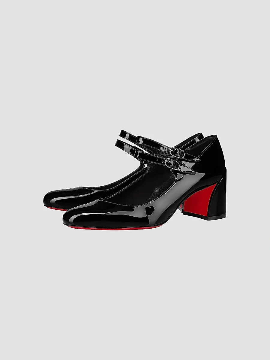 Christian Louboutin Women's Miss Jane 55MM Patent Leather Pumps | Thumbnail 2 Christian Louboutin Women's Miss Jane 55MM Patent Leather Pumps | Thumbnail 2