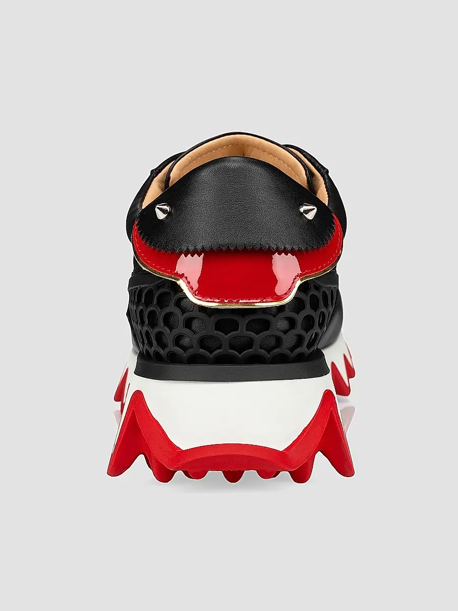 Christian Louboutin Women's Loubishark Woman Sneakers - Black | Thumbnail 3
