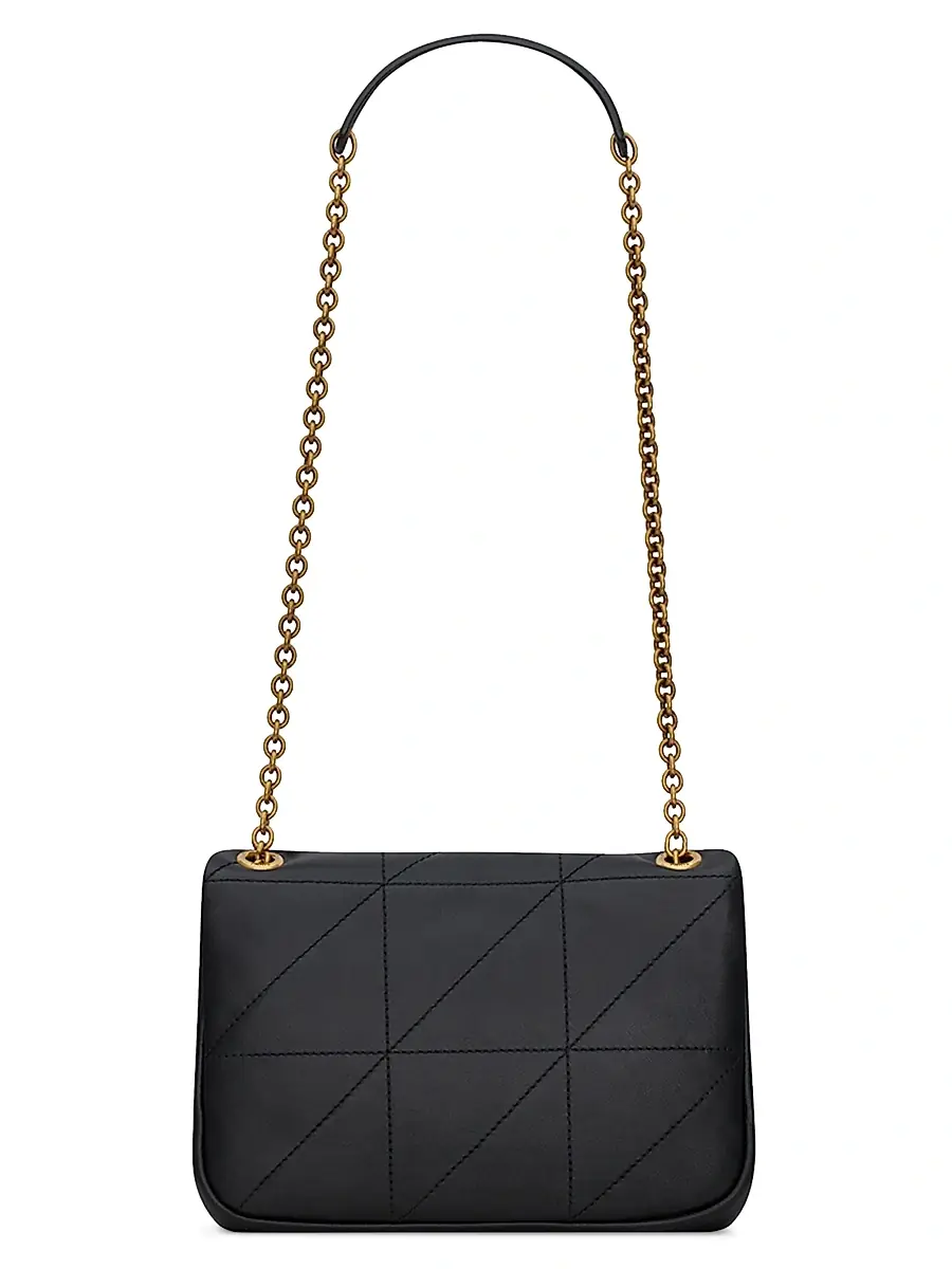 Saint Laurent Women's Jamie 4.3 Mini Chain Bag in Lambskin - Black | Thumbnail 6
