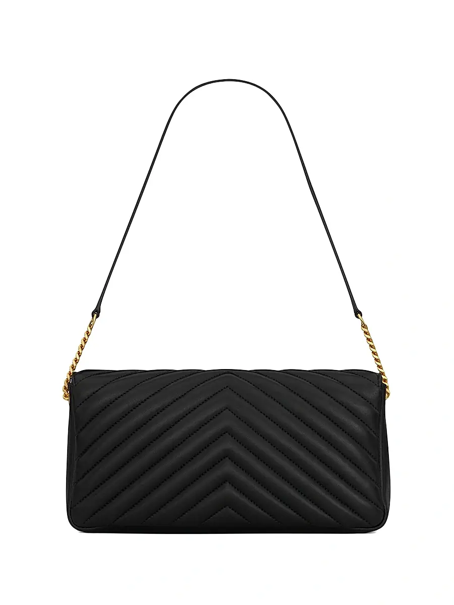 Saint Laurent Women's Kate 99 Bag In Quilted Nappa Leather - Black | Thumbnail 3 Saint Laurent Women's Kate 99 Bag In Quilted Nappa Leather - Black | Thumbnail 3