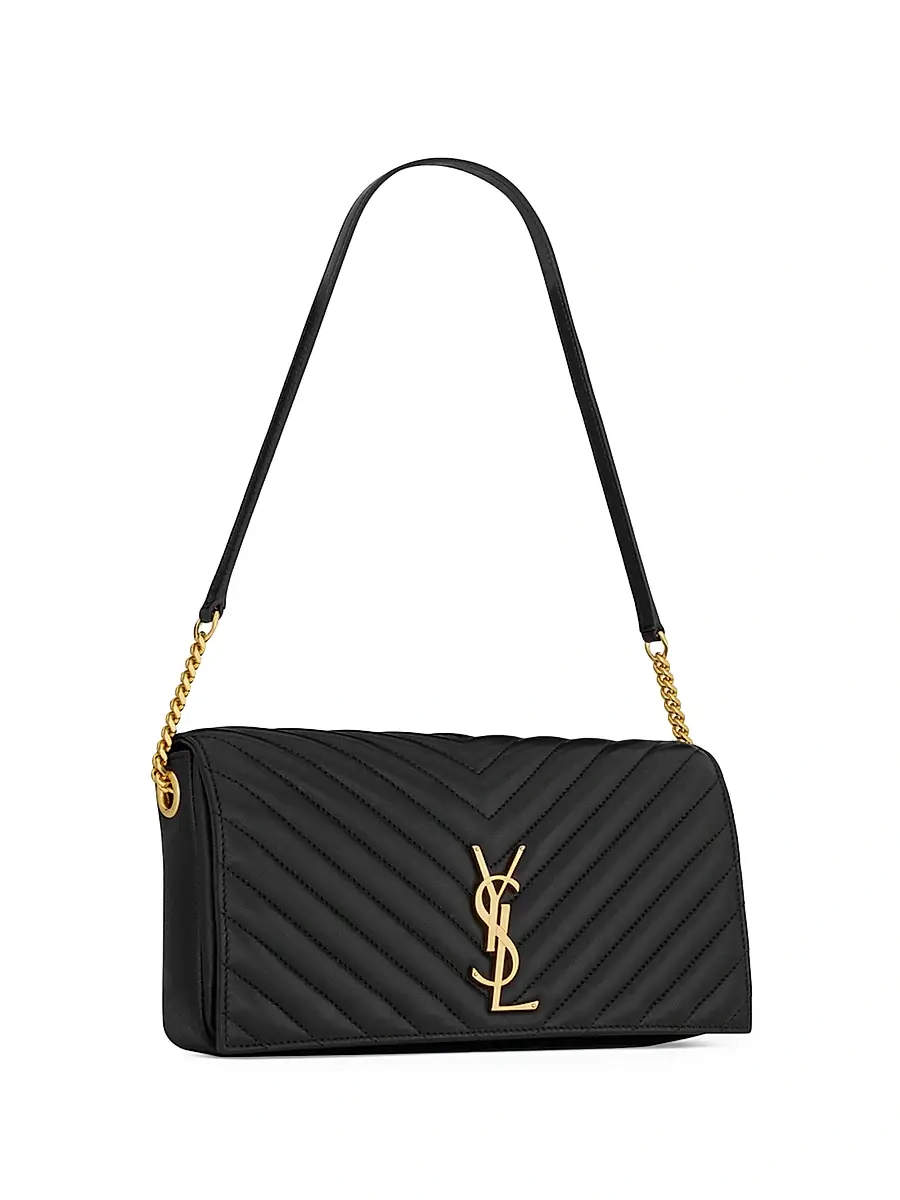 Saint Laurent Women's Kate 99 Bag In Quilted Nappa Leather - Black | Thumbnail 5 Saint Laurent Women's Kate 99 Bag In Quilted Nappa Leather - Black | Thumbnail 5