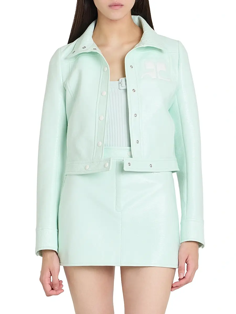 Courrèges Women's Vinyle Reedition Jacket | Thumbnail 3 Courrèges Women's Vinyle Reedition Jacket | Thumbnail 3