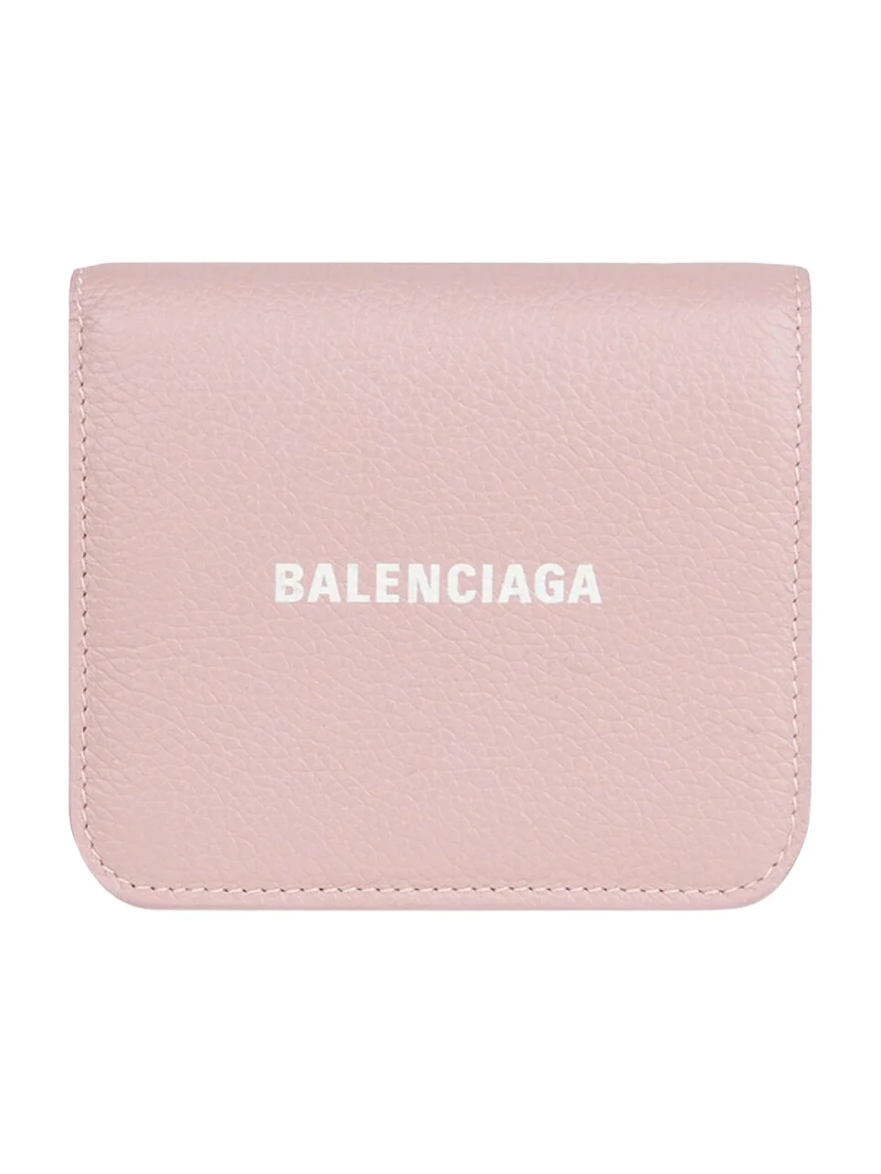 Balenciaga Women's Cash Flap Coin And Card Holder - Pink White