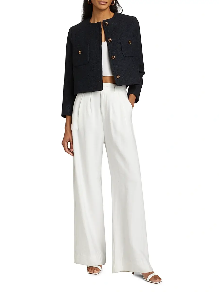 Ba&sh Women's Meredith Cotton-Blend Jacket | Thumbnail 2 Ba&sh Women's Meredith Cotton-Blend Jacket | Thumbnail 2