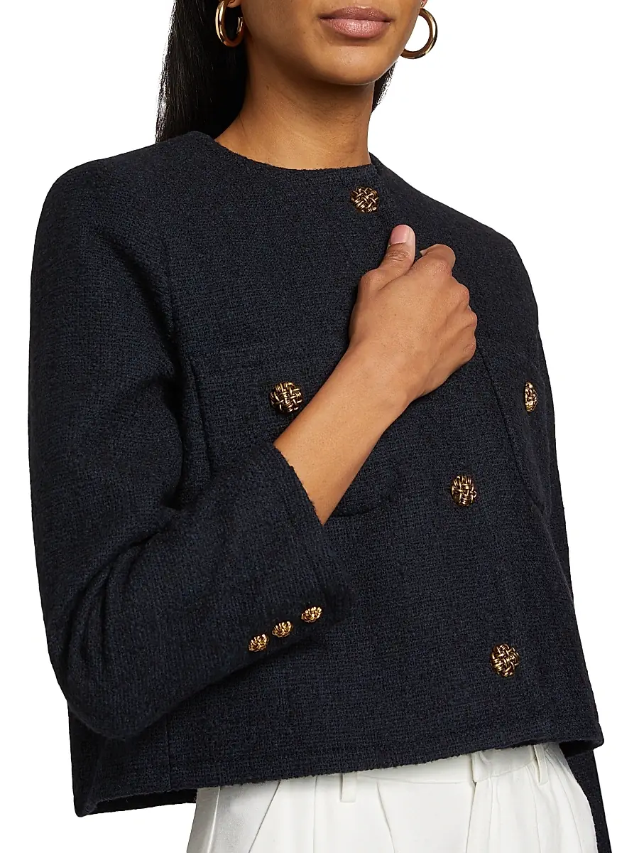 Ba&sh Women's Meredith Cotton-Blend Jacket | Thumbnail 6 Ba&sh Women's Meredith Cotton-Blend Jacket | Thumbnail 6
