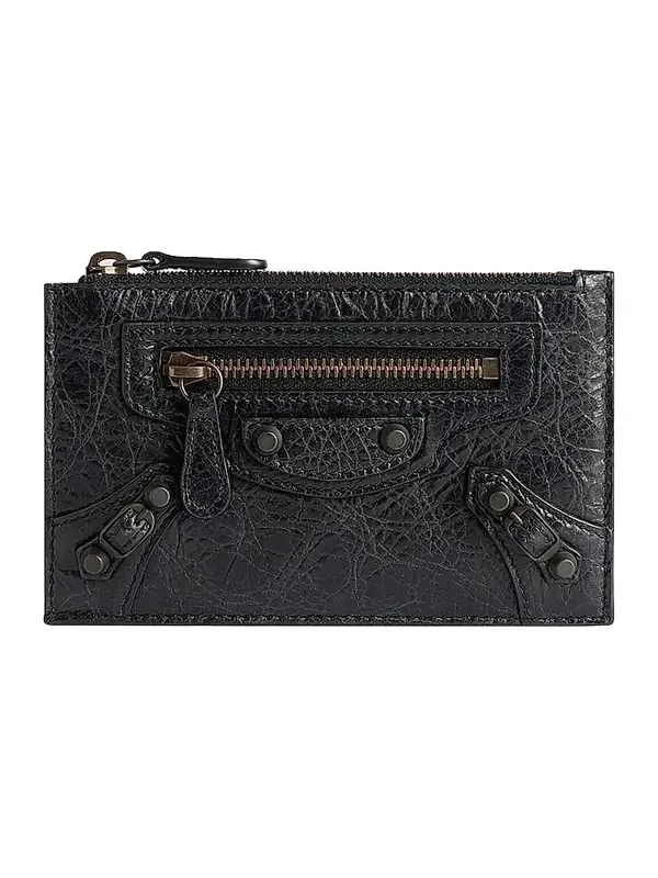 Women's Le City Long Coin and Card Holder - Black