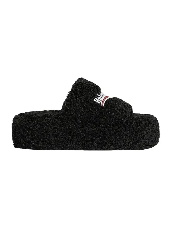 Women's Fluffy Platform Sandals