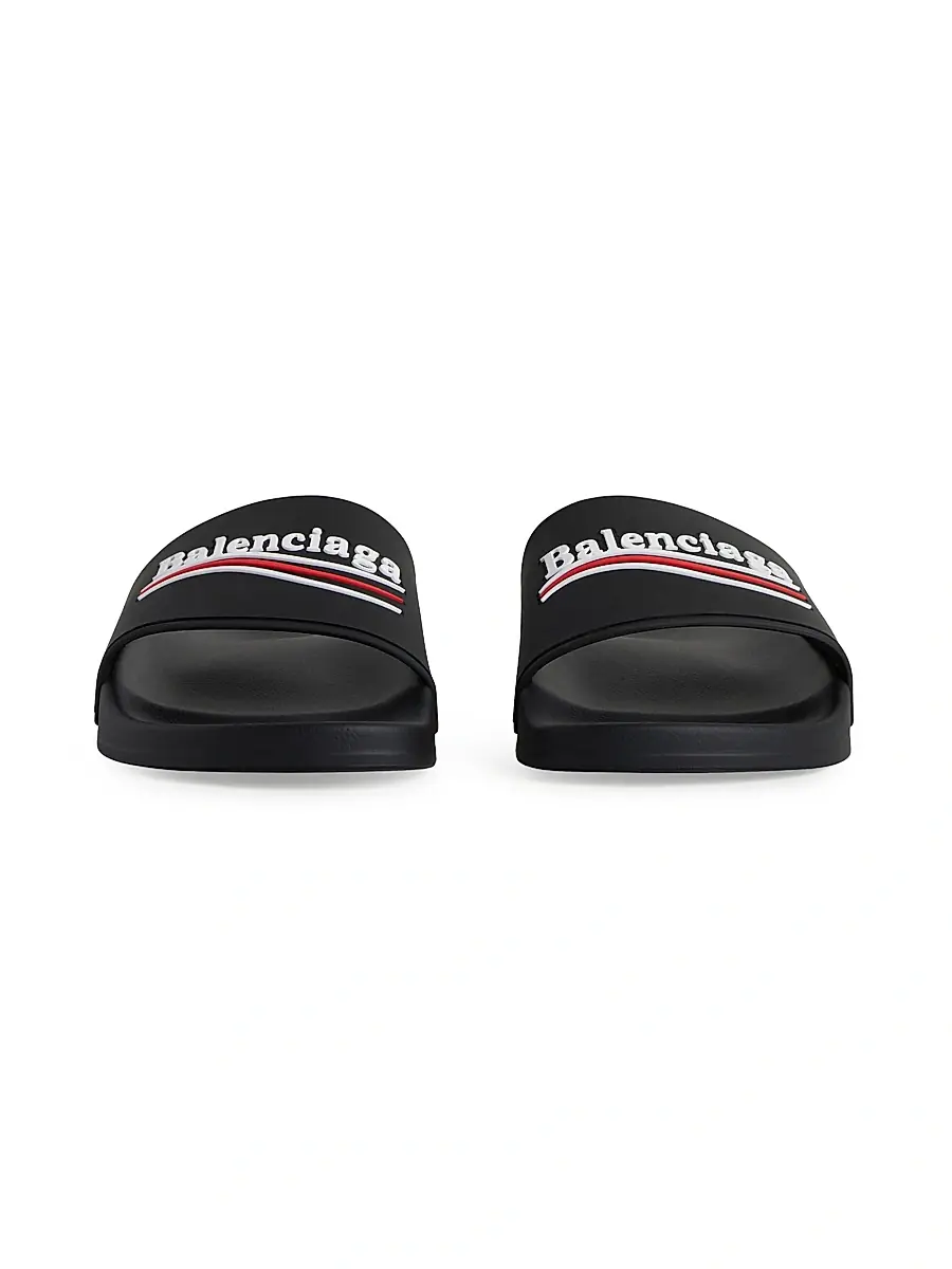 Balenciaga Men's Pool Slide Sandals | Thumbnail 4 Balenciaga Men's Pool Slide Sandals | Thumbnail 4