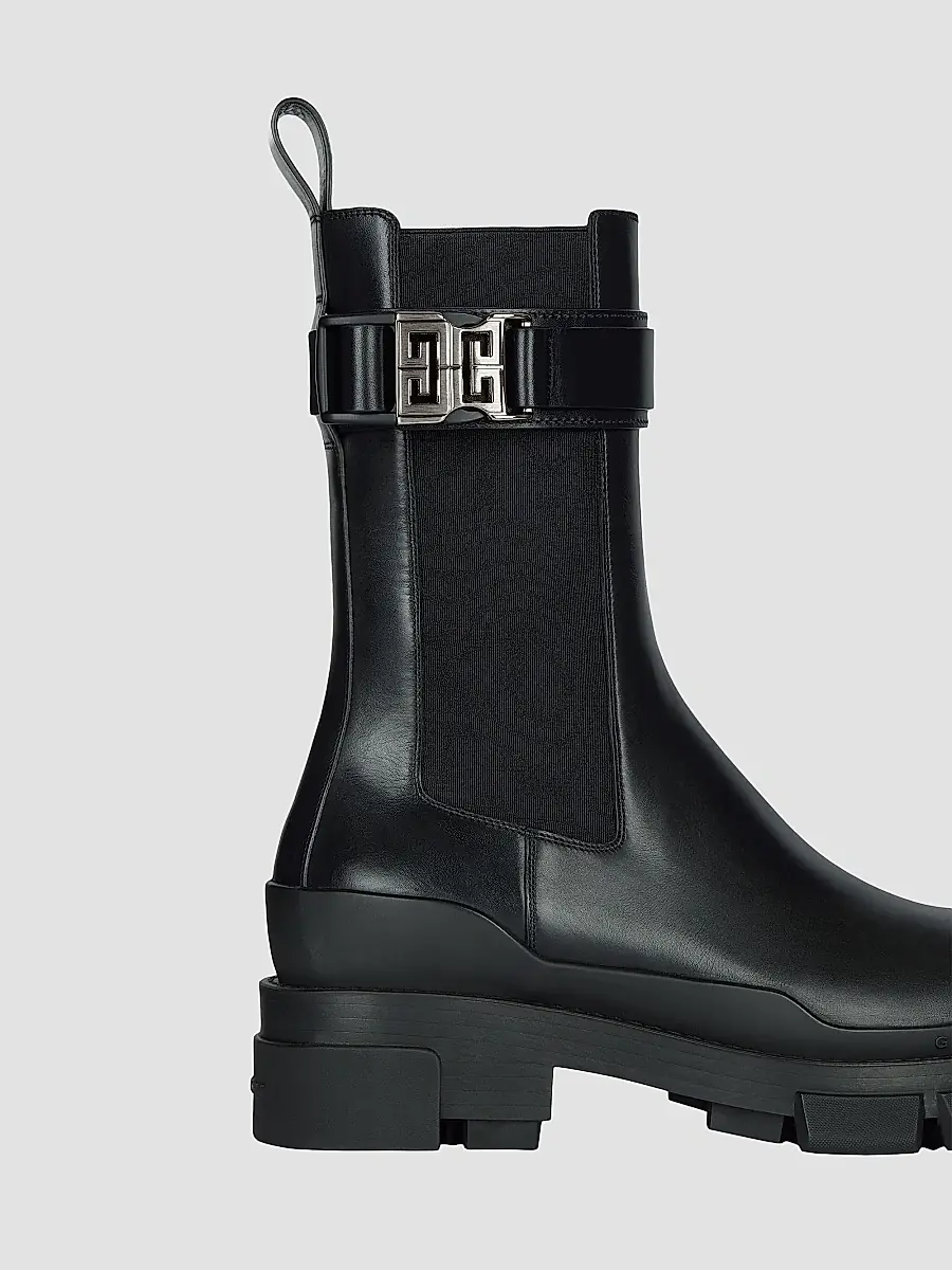 Givenchy Women's Terra Leather Chelsea Boots | Thumbnail 5 Givenchy Women's Terra Leather Chelsea Boots | Thumbnail 5