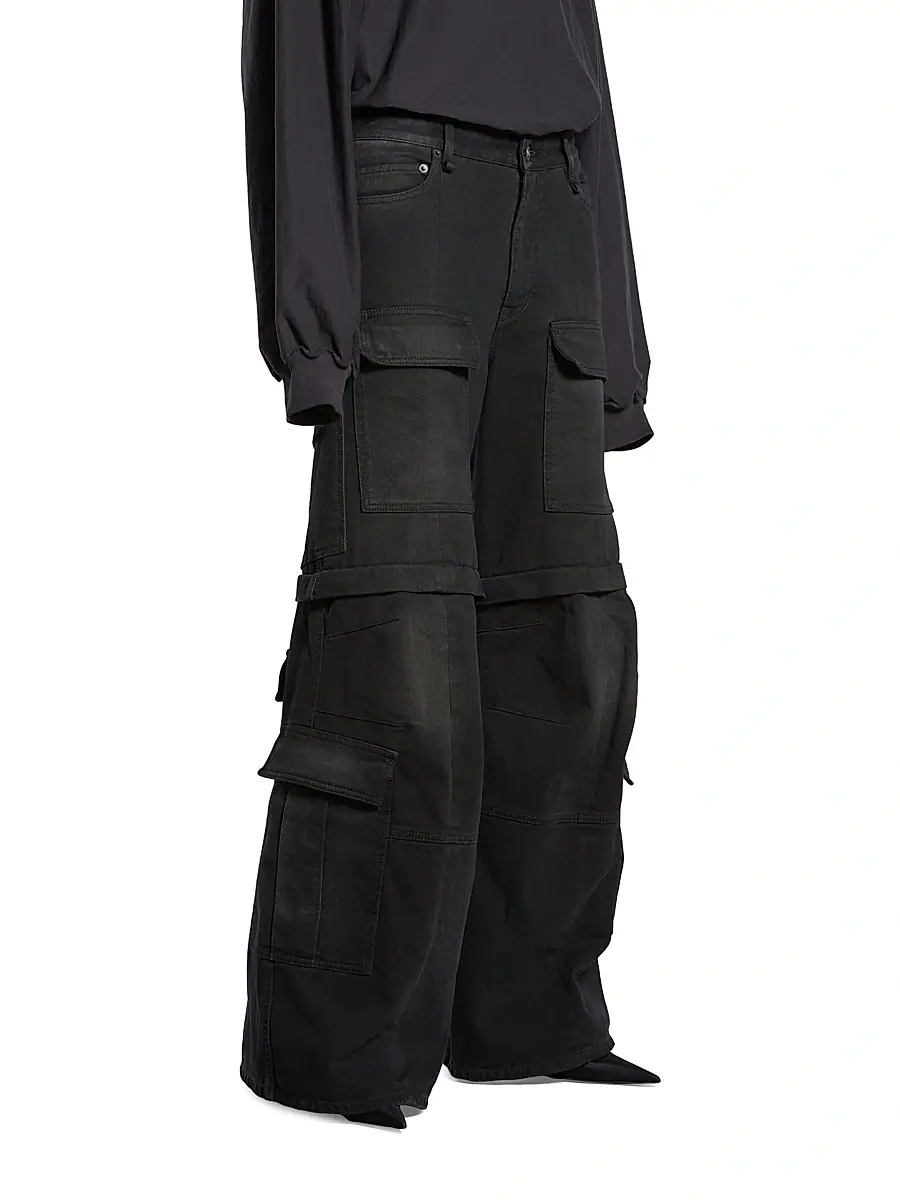 Balenciaga Men's Flared Cargo Pants | Thumbnail 6