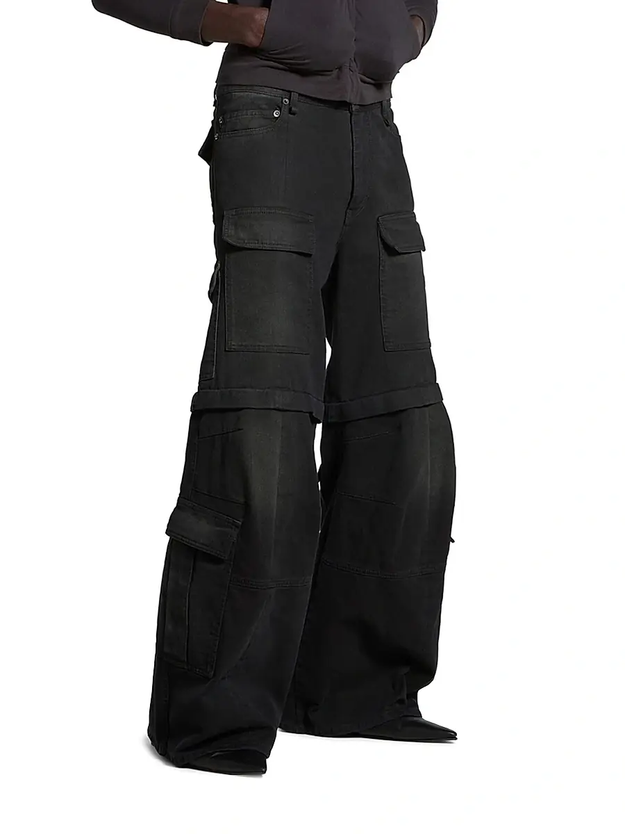 Balenciaga Men's Flared Cargo Pants | Thumbnail 7