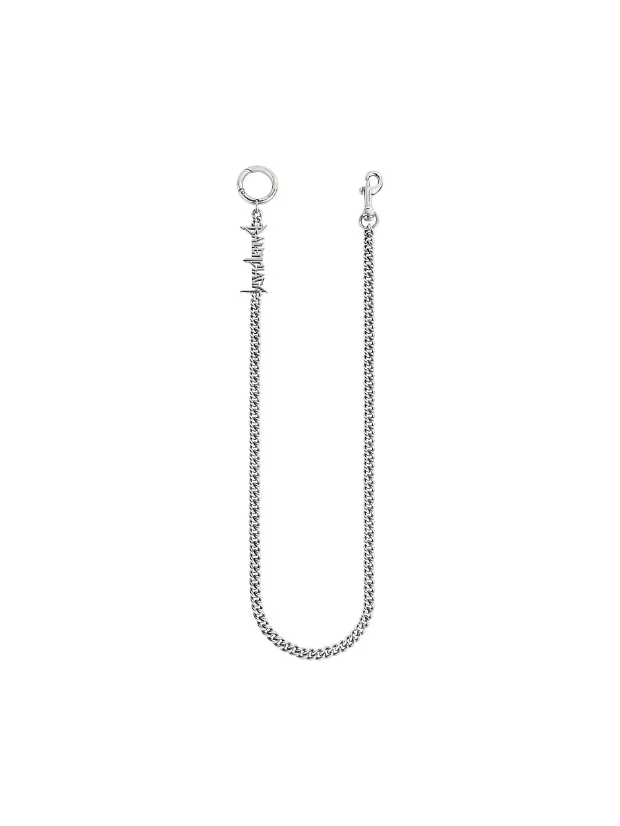 Balenciaga Men's Typo Metal Trouser Chain