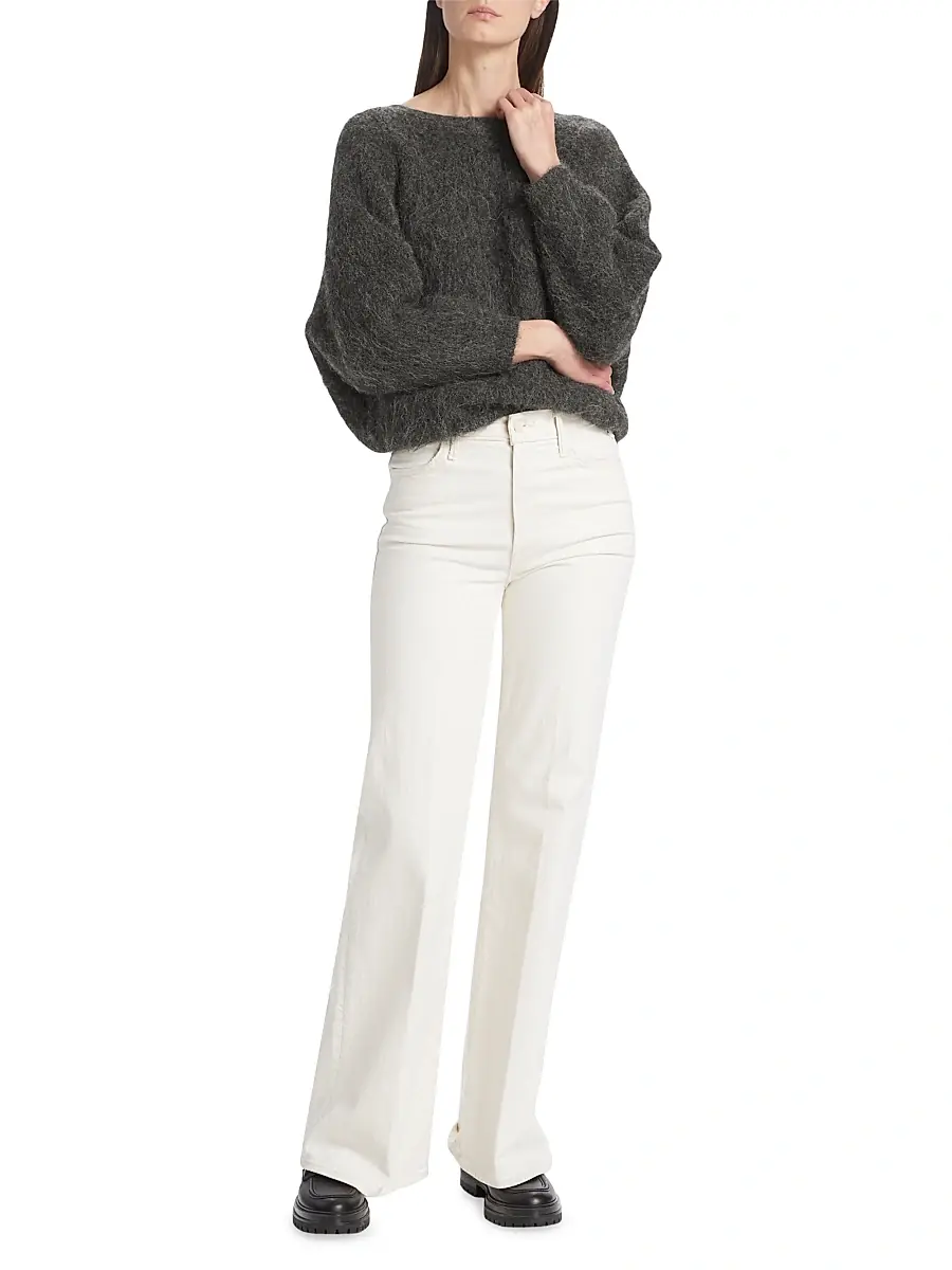 Ba&sh Women's Fill Alpaca-Blend Twist Sweater | Thumbnail 2 Ba&sh Women's Fill Alpaca-Blend Twist Sweater | Thumbnail 2