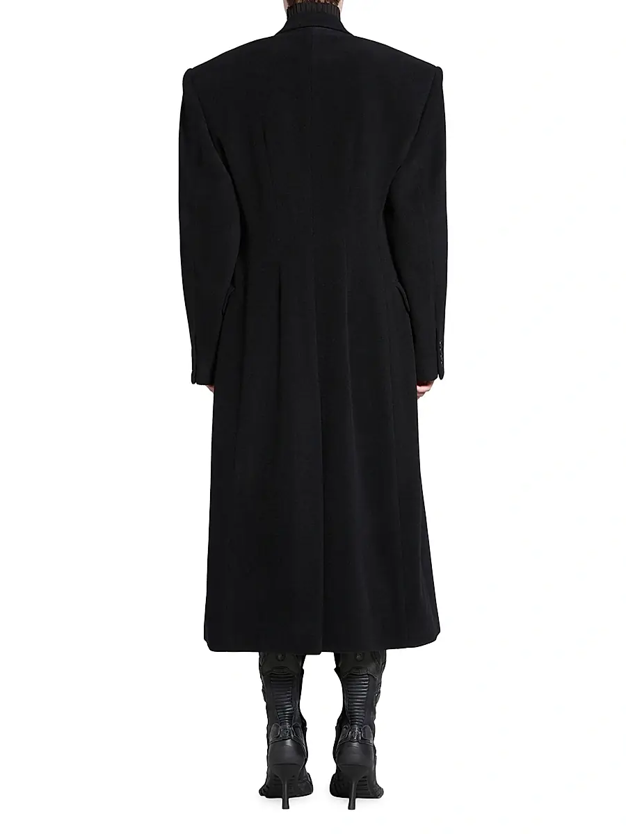 Balenciaga Women's Cinched Coat | Thumbnail 4