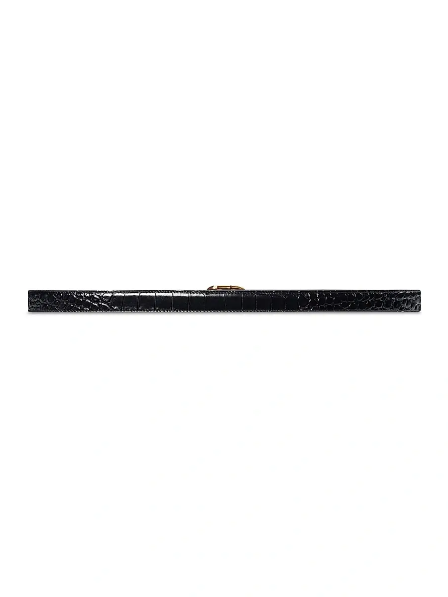 Balenciaga Women's BB Thin Belt | Thumbnail 2 Balenciaga Women's BB Thin Belt | Thumbnail 2