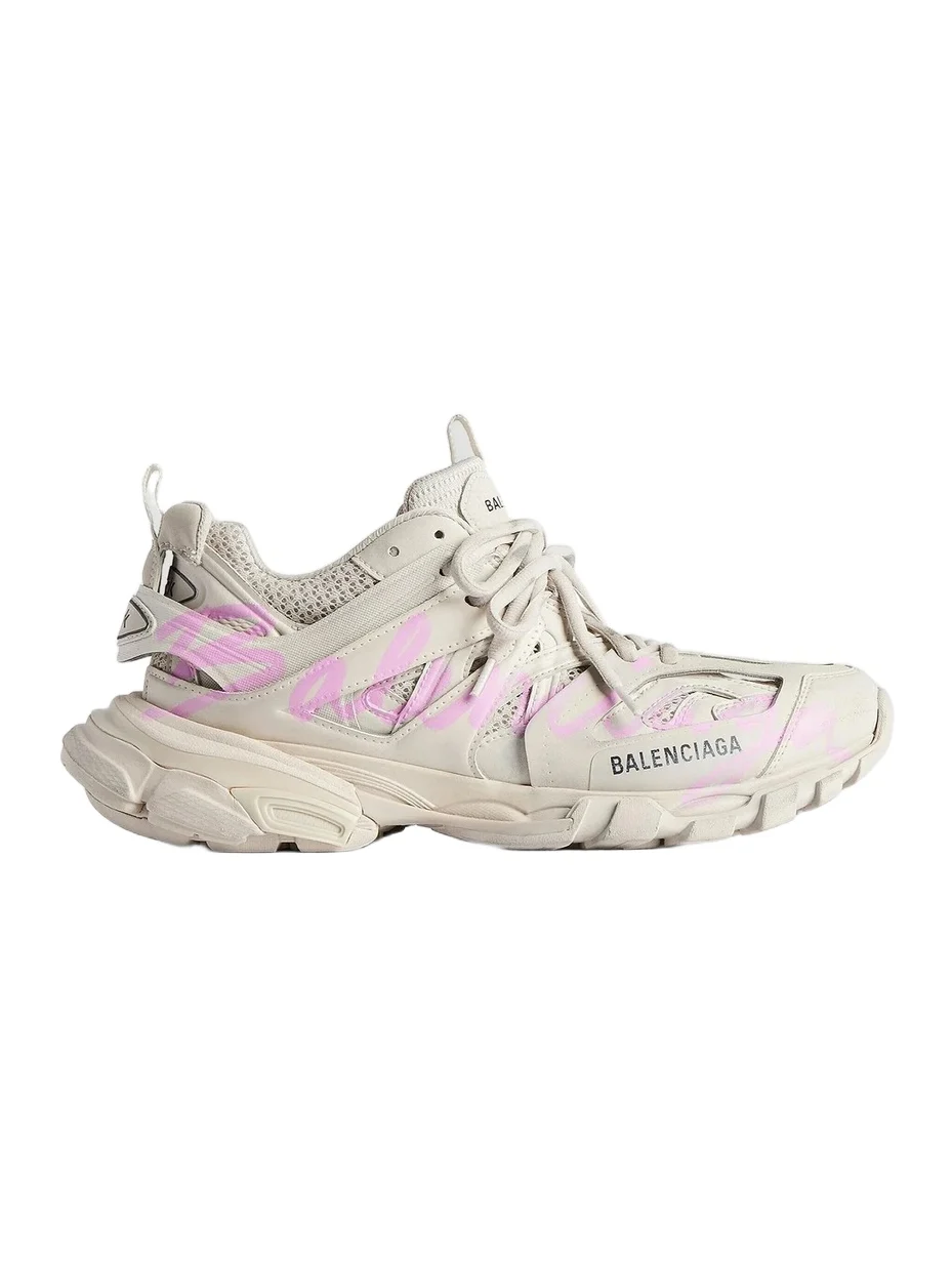 Balenciaga Women's Track Signature Sneakers