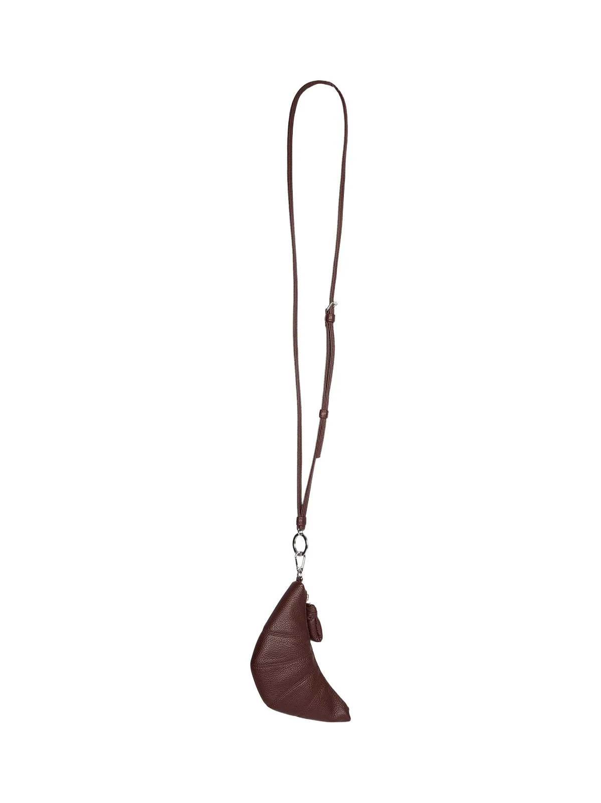 Unisex Croissant Leather Crossbody Unisex Croissant Leather Crossbody