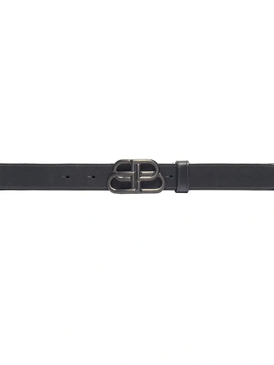 Balenciaga Women's BB Thin Belt | Thumbnail 3 Balenciaga Women's BB Thin Belt | Thumbnail 3