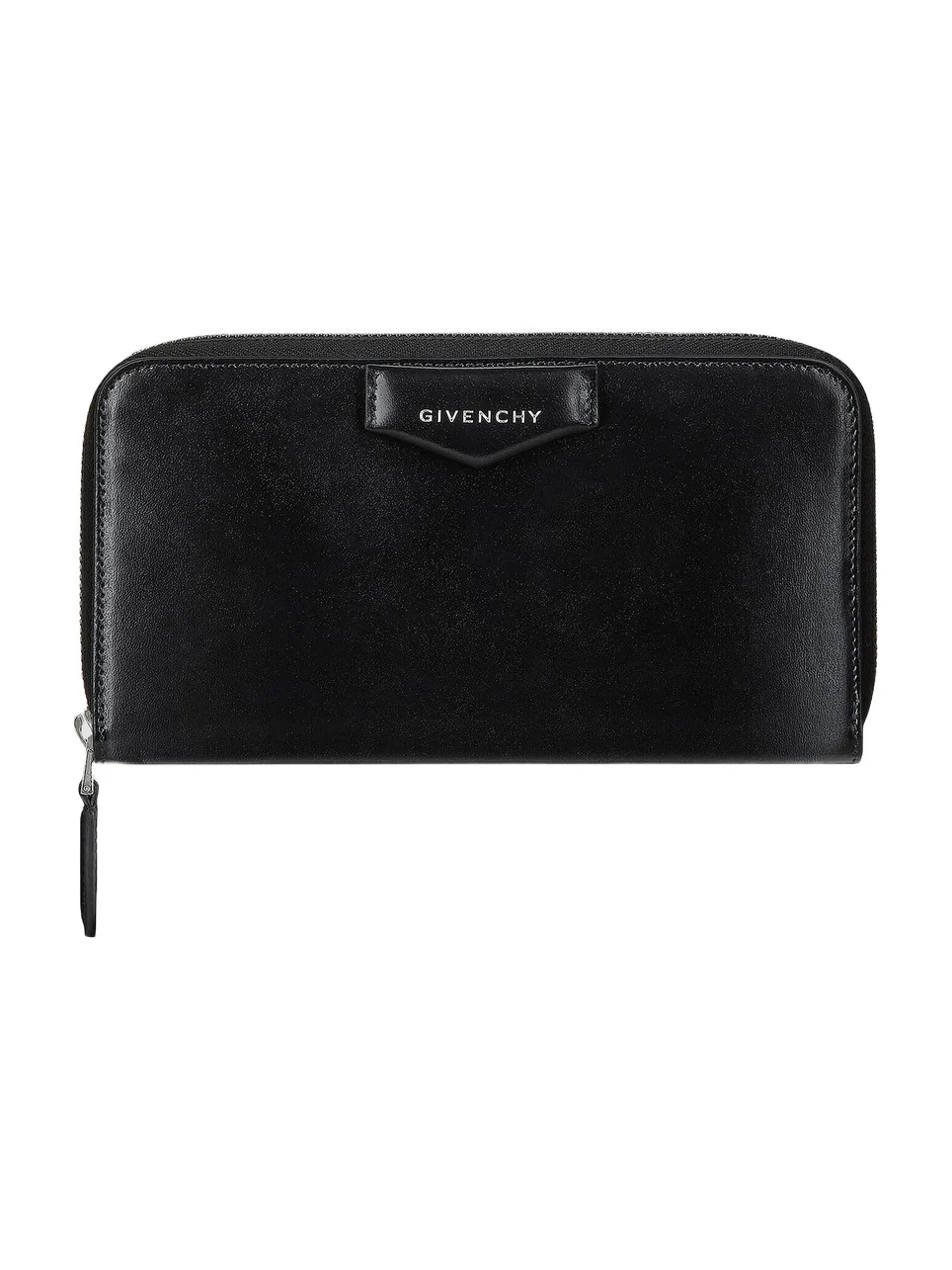 Givenchy Women's Antigona Zipped Wallet in Box Leather - Black