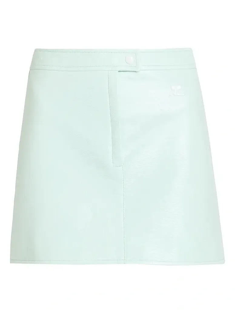 Women's Vinyle Reedition Miniskirt Women's Vinyle Reedition Miniskirt