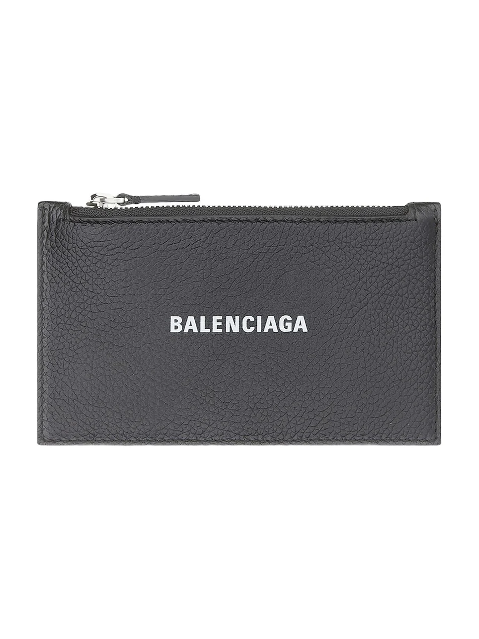 Men's Cash Long Coin And Card Holder - Black White