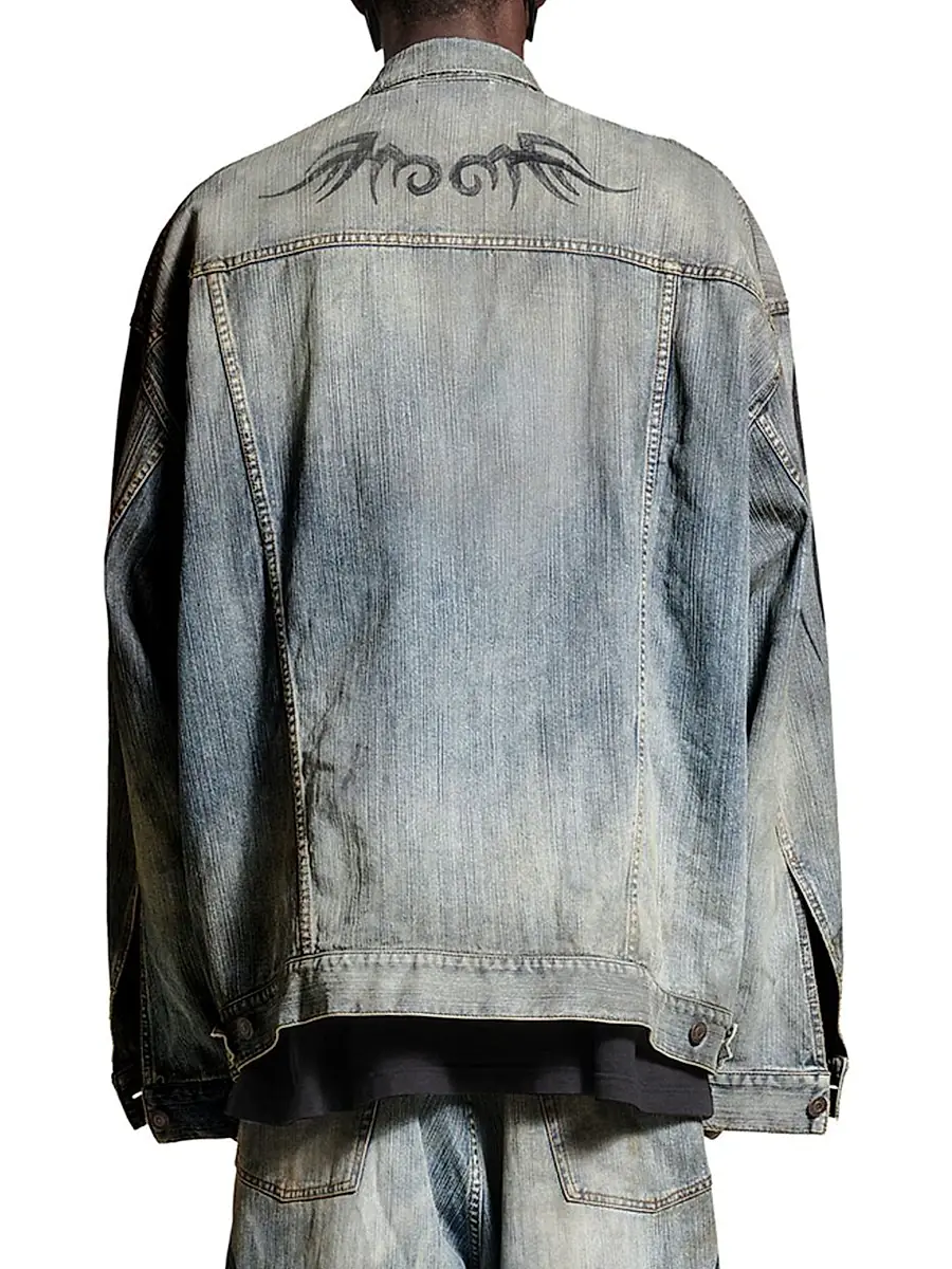 Balenciaga Men's Y2K Oversized Jacket | Thumbnail 4 Balenciaga Men's Y2K Oversized Jacket | Thumbnail 4