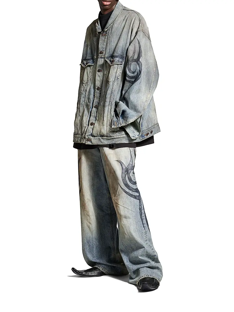 Balenciaga Men's Y2K Oversized Jacket | Thumbnail 6 Balenciaga Men's Y2K Oversized Jacket | Thumbnail 6