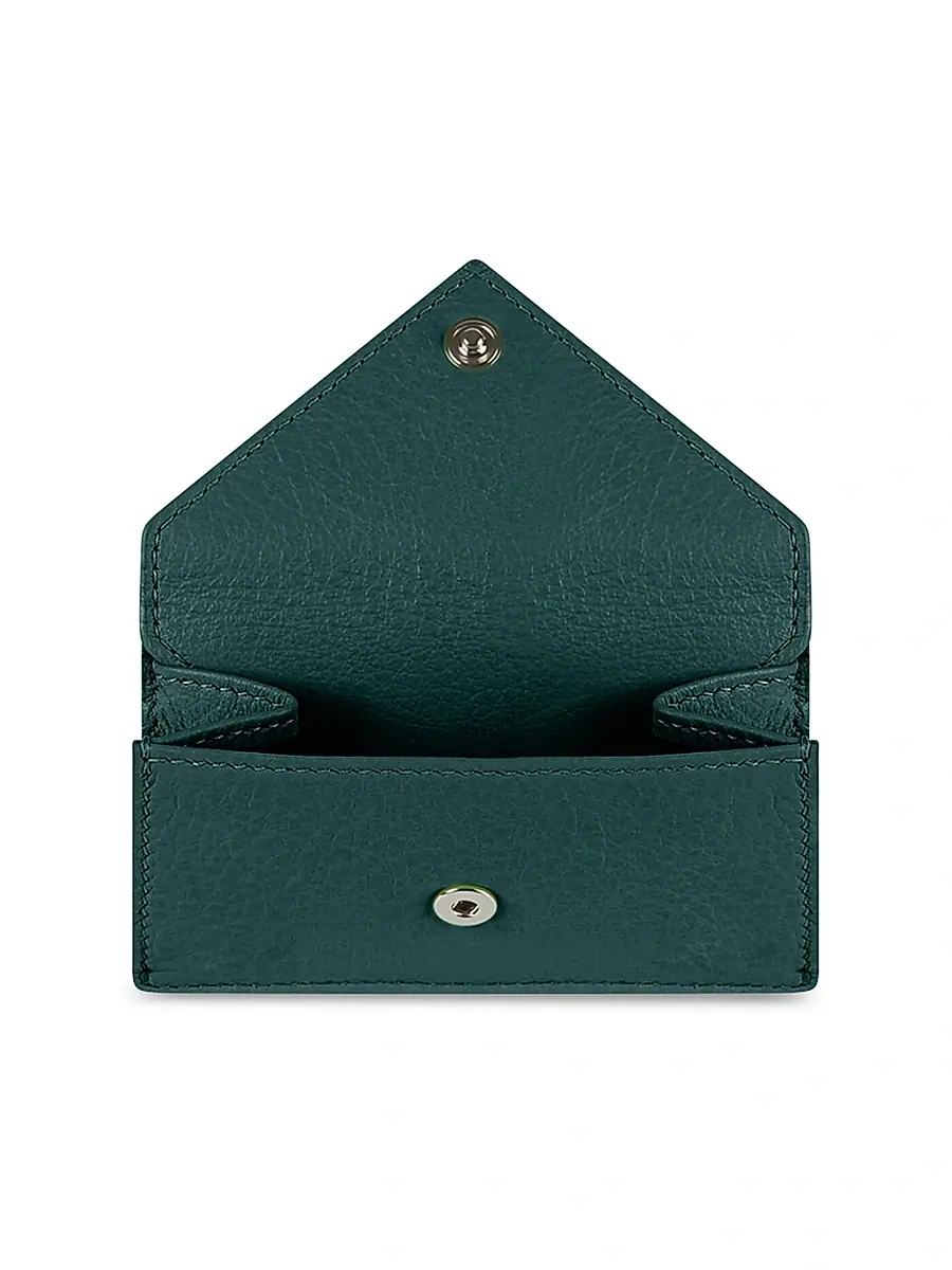 Balenciaga Women's Papier Mini Wallet - Vert Malachite | Thumbnail 2 Balenciaga Women's Papier Mini Wallet - Vert Malachite | Thumbnail 2