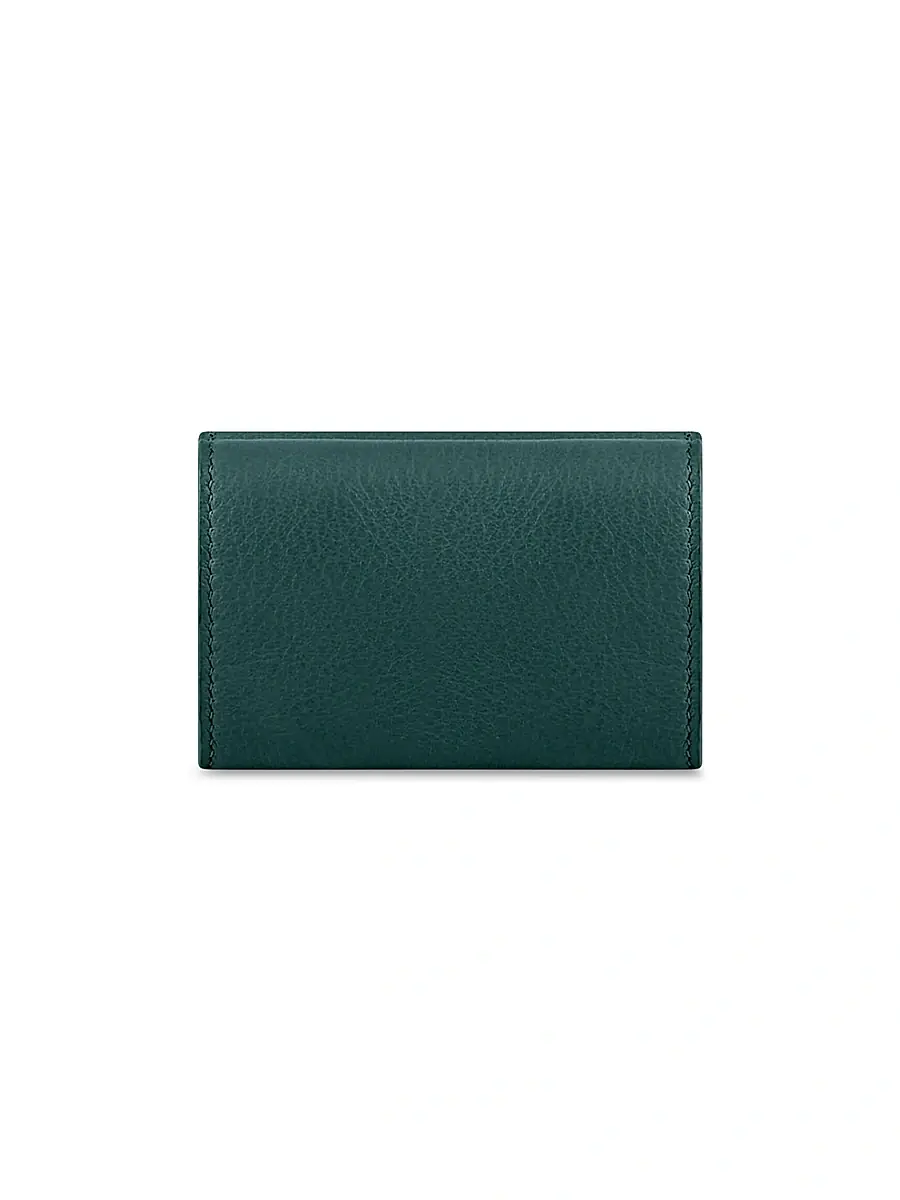Balenciaga Women's Papier Mini Wallet - Vert Malachite | Thumbnail 3 Balenciaga Women's Papier Mini Wallet - Vert Malachite | Thumbnail 3