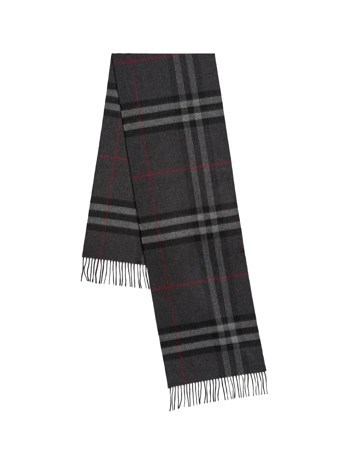 Men's Giant Check Cashmere Scarf Men's Giant Check Cashmere Scarf