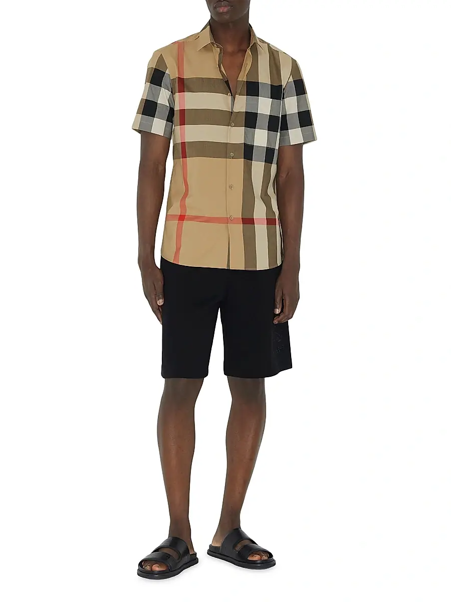 Burberry Men's Summerton Check Shirt | Thumbnail 2 Burberry Men's Summerton Check Shirt | Thumbnail 2