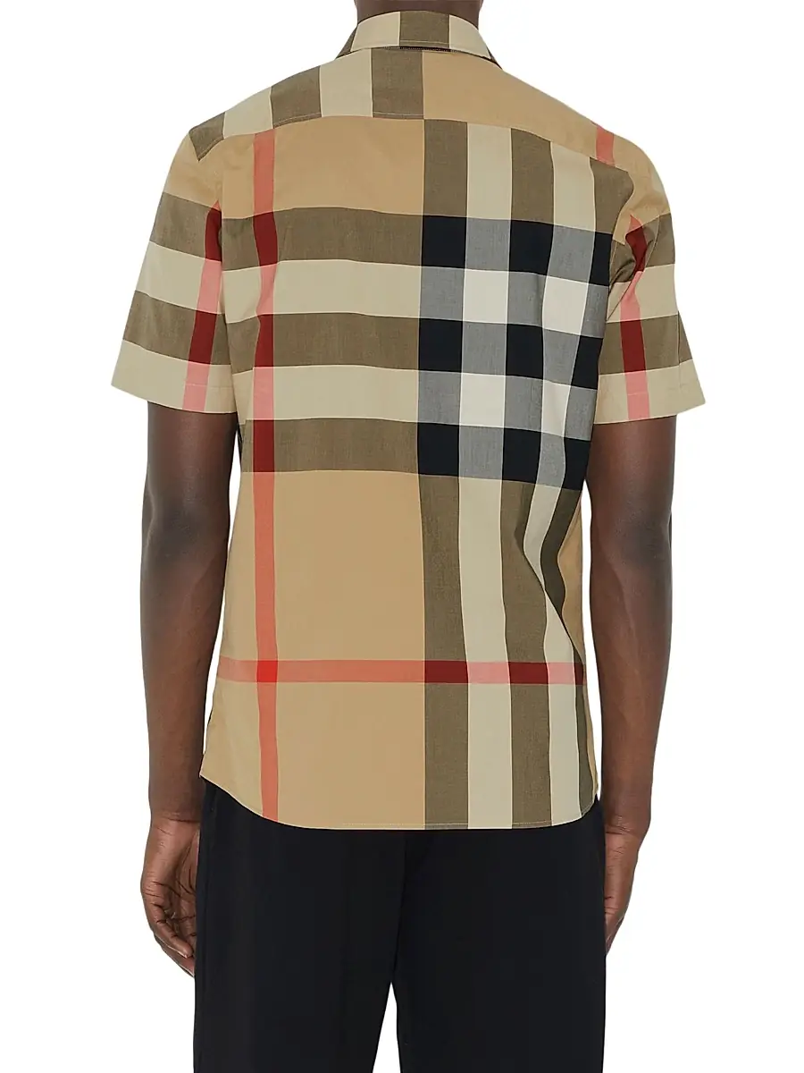Burberry Men's Summerton Check Shirt | Thumbnail 5 Burberry Men's Summerton Check Shirt | Thumbnail 5