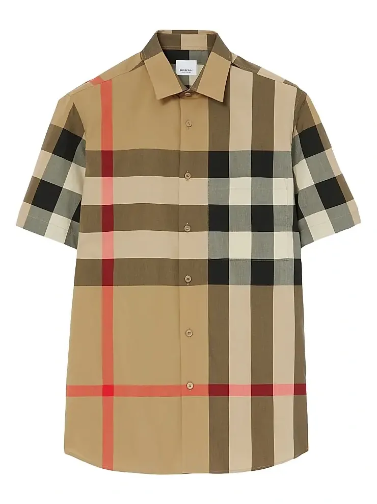 Burberry Men's Summerton Check Shirt
