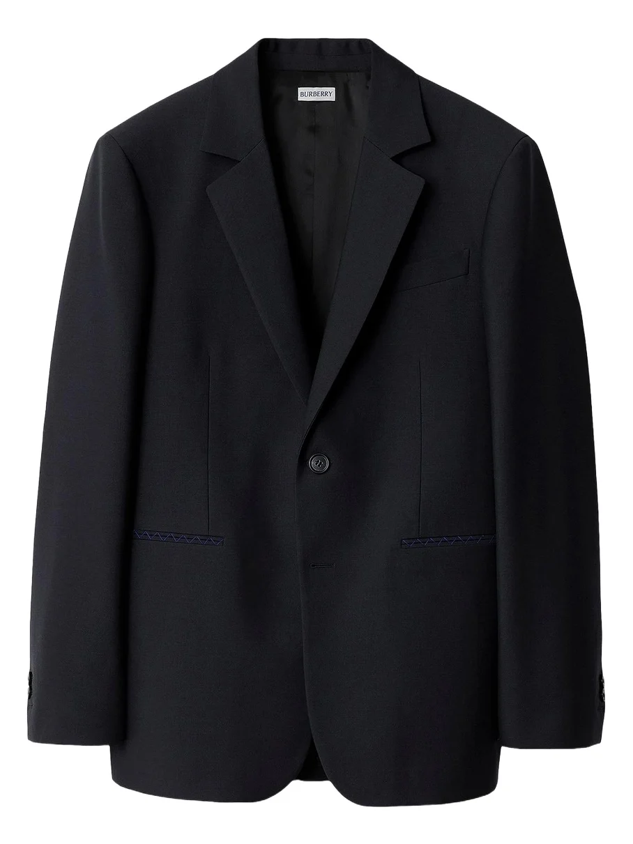 Burberry Men's Tailored Wool Twill Jacket