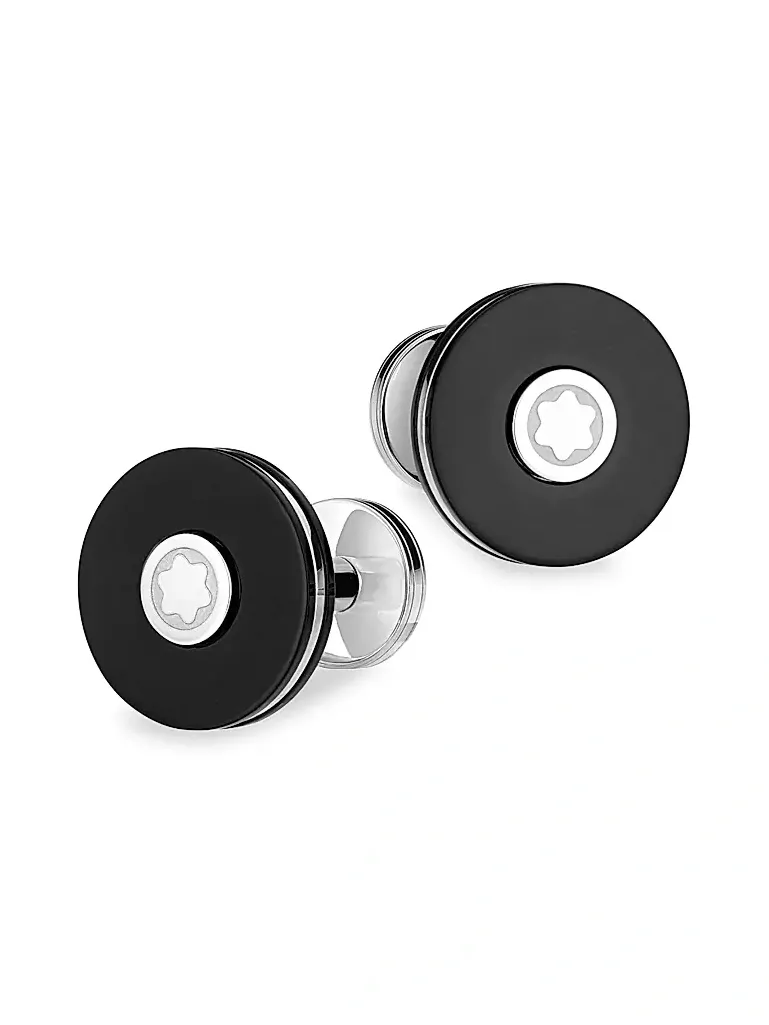 Men's PIX Black Cuff Links