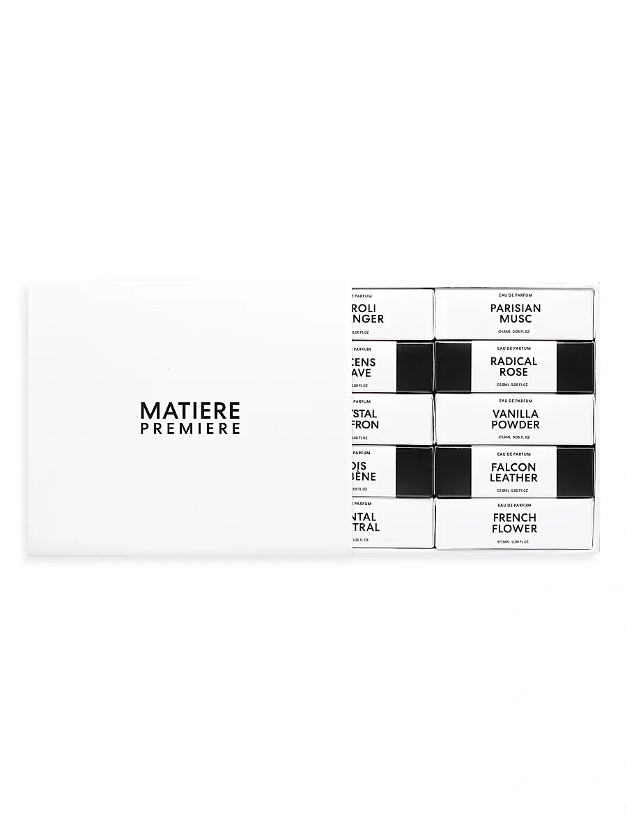 Matiere Premiere 10-Piece Eau de Parfum Discovery Set | Image 1 Matiere Premiere 10-Piece Eau de Parfum Discovery Set | Image 1
