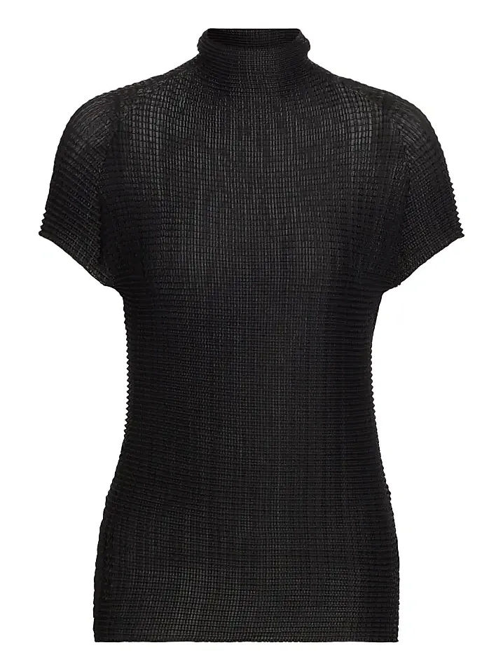 Women's Grasping The Formless Wooly Pleats Knit Blouse Women's Grasping The Formless Wooly Pleats Knit Blouse