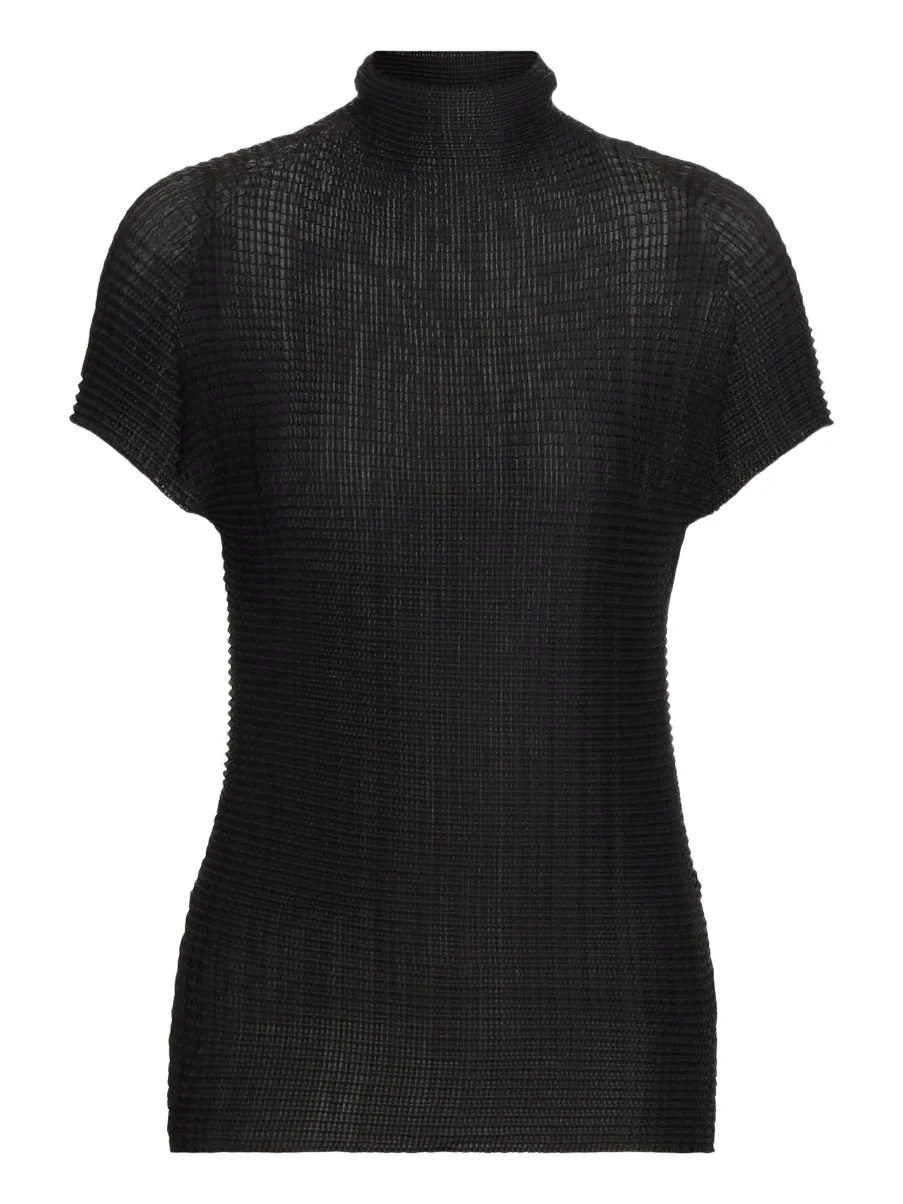 Women's Grasping The Formless Wooly Pleats Knit Blouse