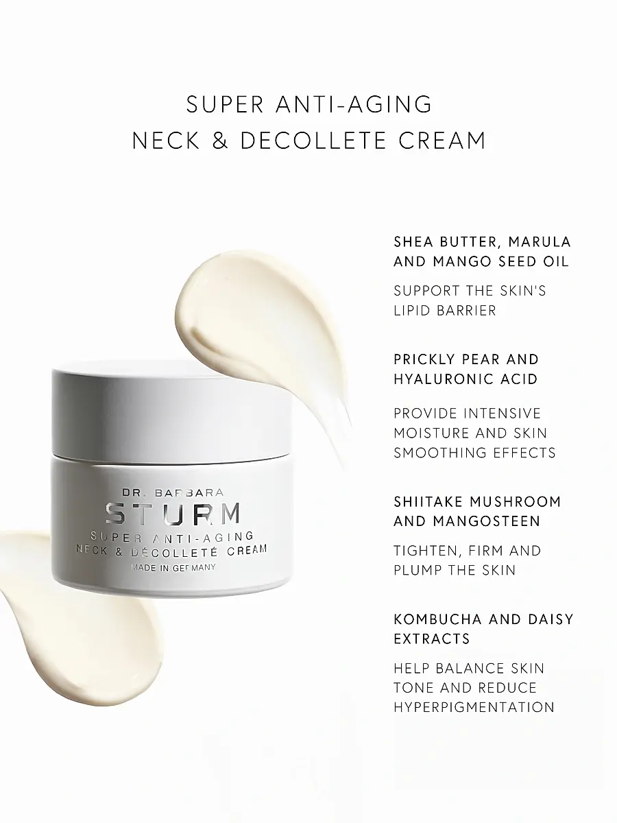Dr. Barbara Sturm Women's Super Anti-Aging Neck & Décolleté Cream | Thumbnail 8 Dr. Barbara Sturm Women's Super Anti-Aging Neck & Décolleté Cream | Thumbnail 8