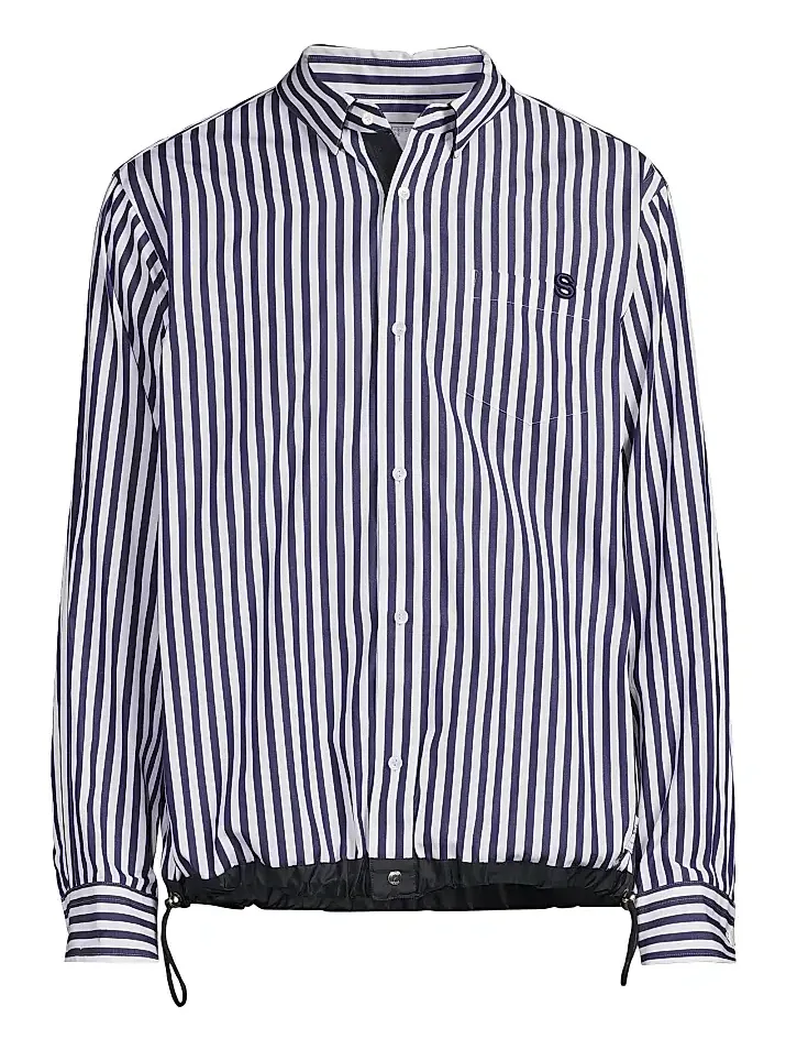 Men's Thomas Mason Striped Cotton Poplin Shirt Men's Thomas Mason Striped Cotton Poplin Shirt