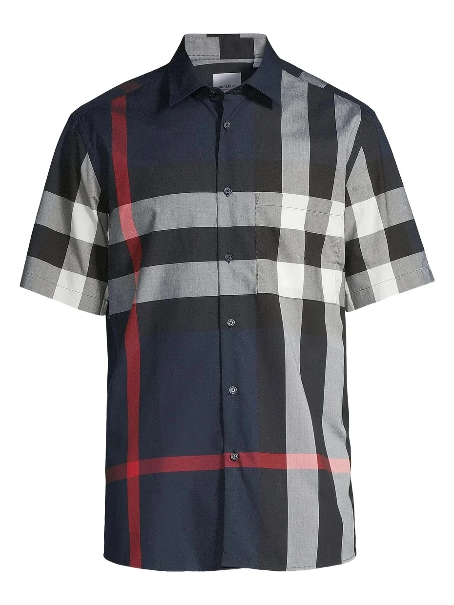 Burberry Men's Summerton Check Button-Front Shirt