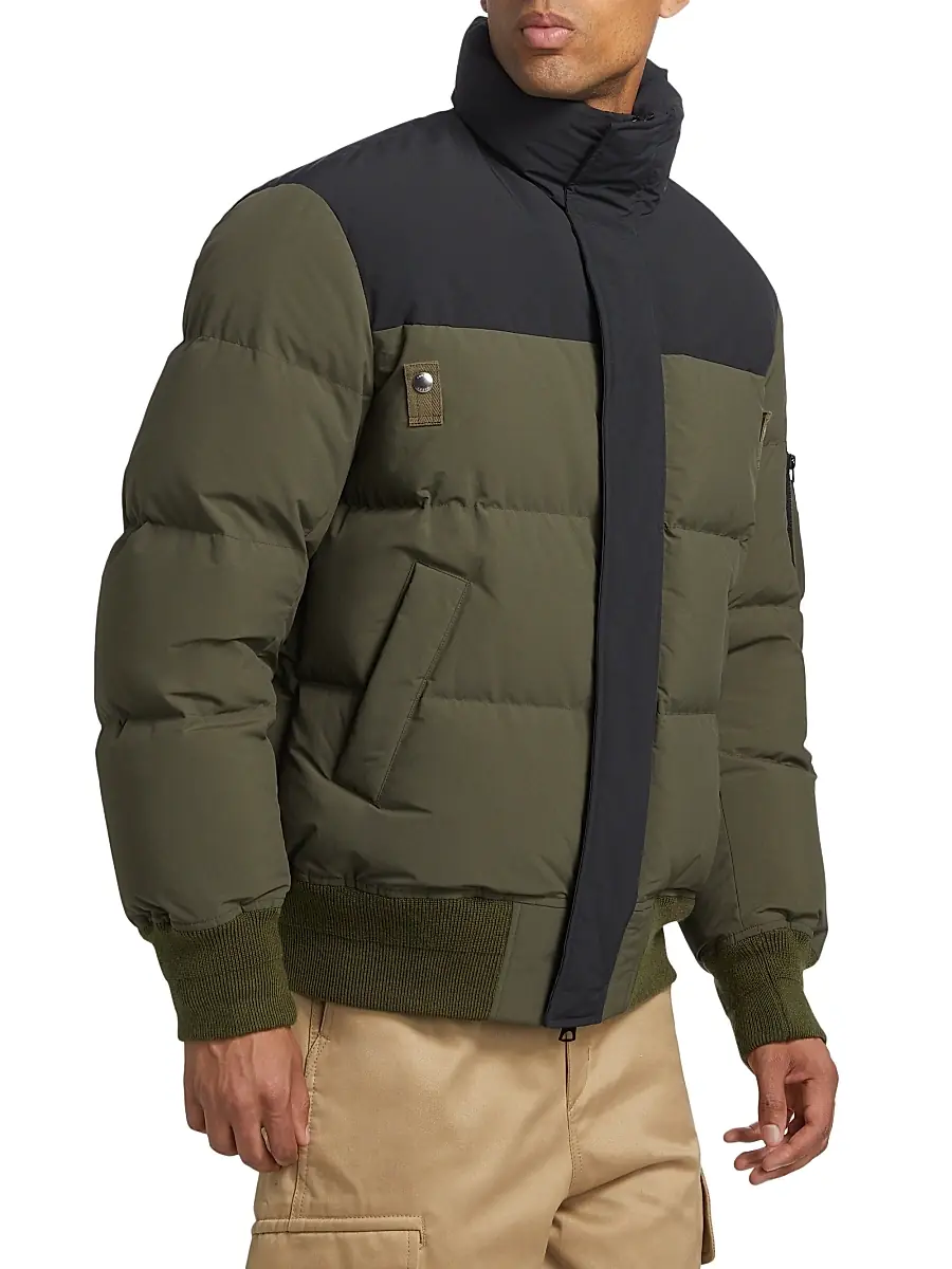Sacai Men's Two-Tone Puffer Jacket | Thumbnail 4 Sacai Men's Two-Tone Puffer Jacket | Thumbnail 4
