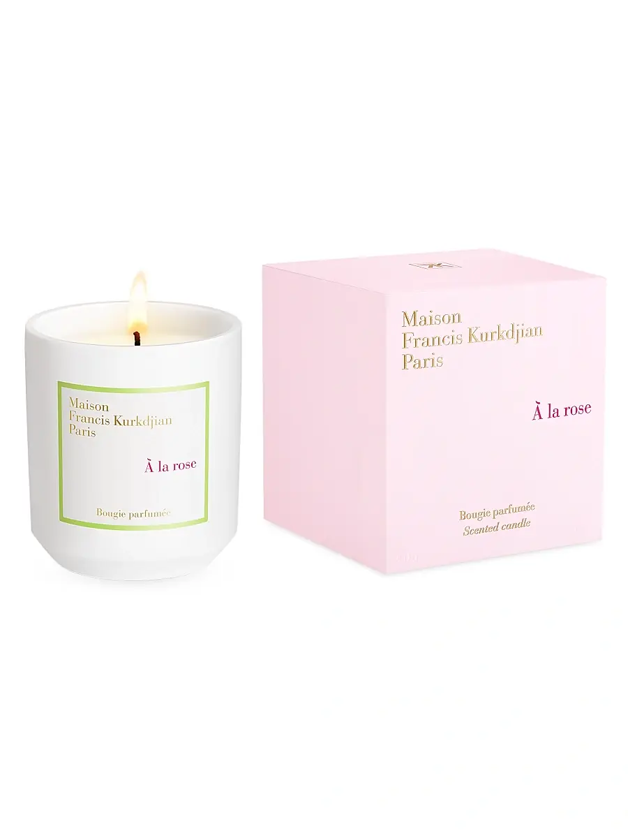 Maison Francis Kurkdjian À La Rose Scented Candle | Thumbnail 2 Maison Francis Kurkdjian À La Rose Scented Candle | Thumbnail 2
