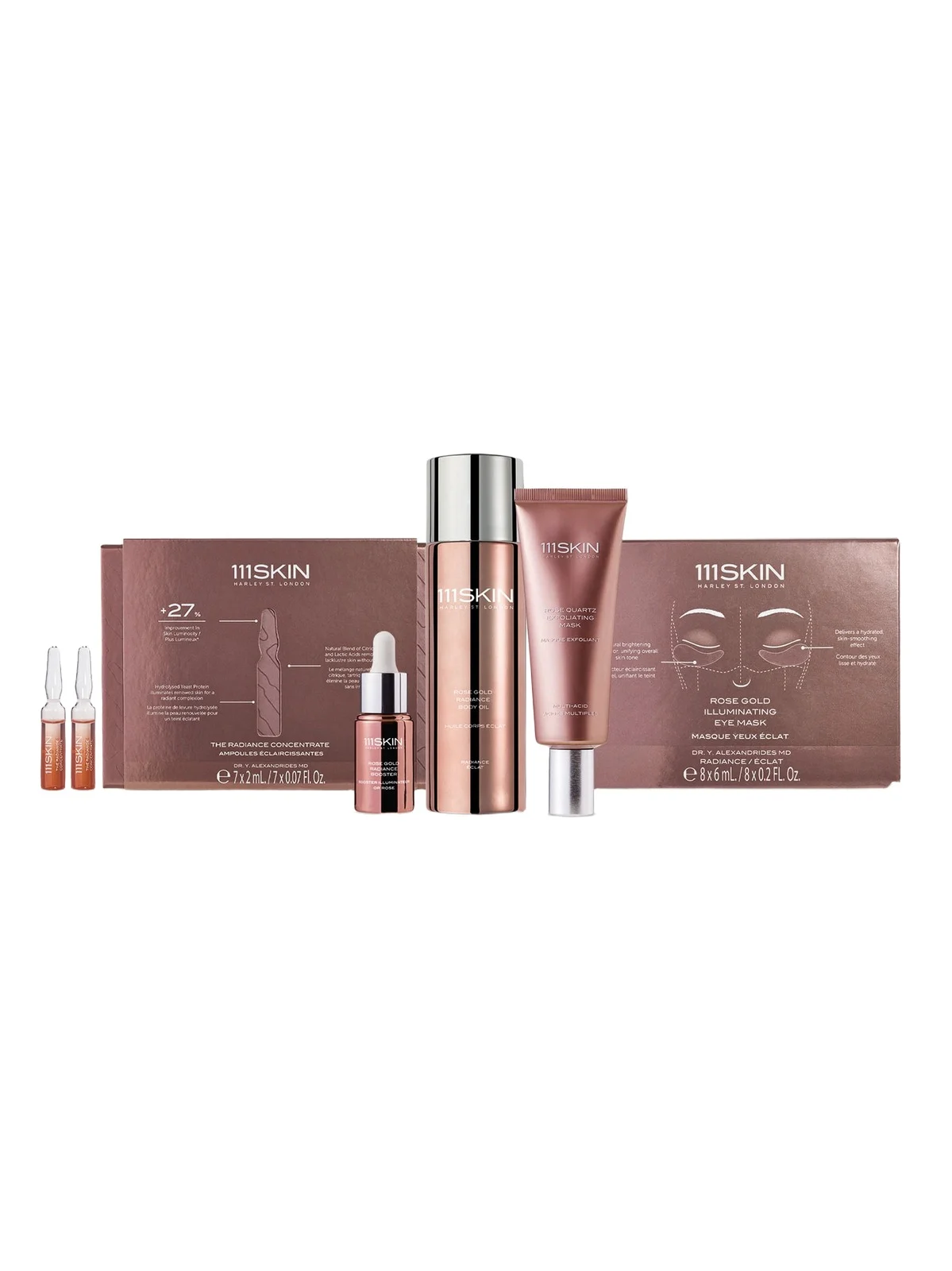 111SKIN Women's Rose Gold Radiance 7-Piece Skin Care Collection