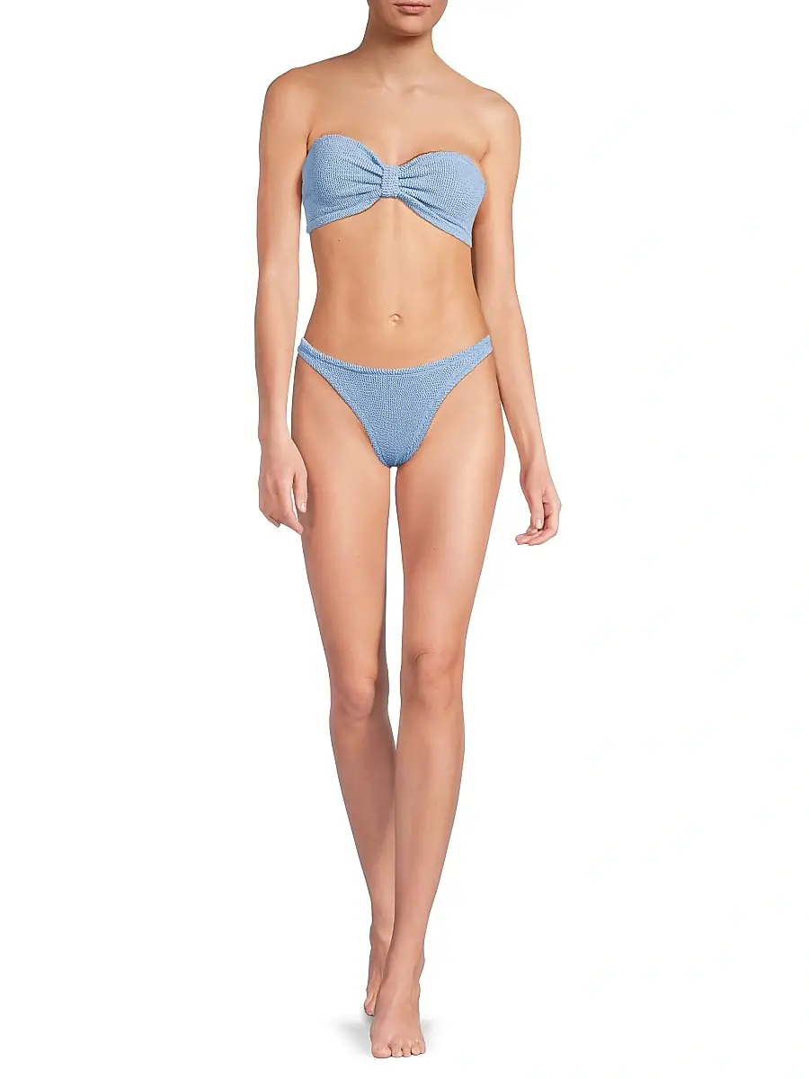 Hunza G Women's Jean Bow Two-Piece Bikini Set | Thumbnail 2