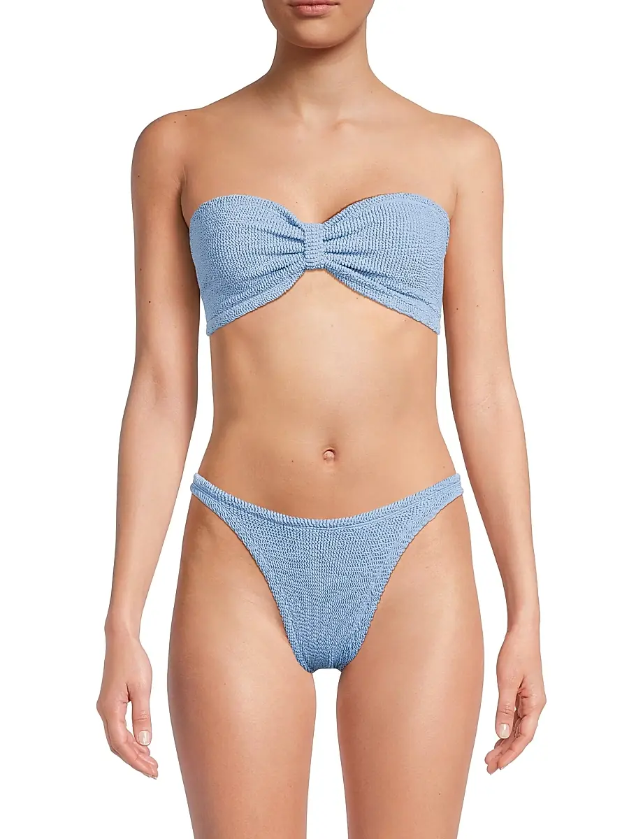 Hunza G Women's Jean Bow Two-Piece Bikini Set | Thumbnail 3