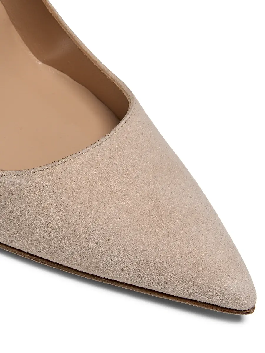 Manolo Blahnik Women's BB 105MM Suede Pumps | Thumbnail 5 Manolo Blahnik Women's BB 105MM Suede Pumps | Thumbnail 5